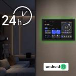 Smart Home 15.6 Inch RK3588 NFC POE Android13 Wall Mounted Tablet with Led Light for sale