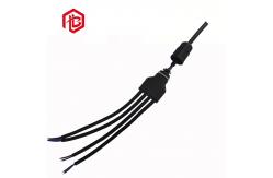 China Rohs Nylon Waterproof Circular Connector 3 Pin Screw Lighting Strip supplier