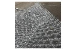 China Galvanized Wire Zinc Coated Gabion Militaire Anti Rust With Gabion Clips supplier