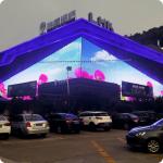 Brightness 3000 LED Grid Screen T20 P80 For Definition RGB Building Lighting