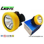 ABS Material Rechargeable Cordless Mining Cap Lamps CREE Light Source 5000lux Brightness for sale