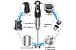 China Anti Splash Immersion Hand Blender Turbo Switch Detachable Shaft supplier