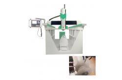 China 7.5kw 600mm Max Processing CNC Stone Carving Machine For Granite Marble supplier