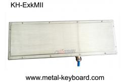 China Explosion Proof Stainless Steel Keypad , Industrial Pc Keyboard With Touchpad supplier