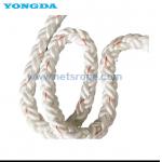 China ISO10556:2009[E] 8-Strand Braided Polyester And Polyolefin Dual Fibre Rope for sale