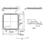 32-bit ARM Cortex-M3 microcontroller; LPC1765FBD100   QFP Integrated Circuit Chip for sale