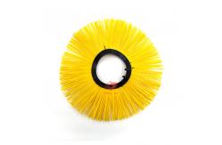 China Customized Plastic Material Street Sweeper Brush For Road Cleaning supplier