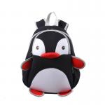 Penguin Design Cute Toddler Backpacks For Little Kids Neoprene Material for sale