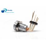 M7 PCB Female Socket Lemo 00B ECG Right Angle Pins For Printed Circuit Board for sale
