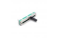 China 5k~2M 15mm Slide Fader  6 Pin Mixing Desk Fader Plastic supplier