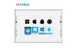 China 106 Inch Electromagnetic Touch Smart Whiteboard 3840X2160 Screen Resolution For School Interaction supplier