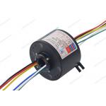 6 Circuits 10Amp Electrical Power Slip Ring with Through Bore 12mm For Industry for sale