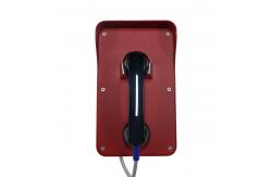 China 3G GSM Vandal Resistant Telephone Rugged Handset PoE SIP2.0  With One Button supplier