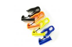 China Custom Plastic Glove Clip Lime  Polyoxymethylene Interlock Belt Clip supplier