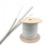 Outdoor Self Supporting Steel Wire Drop Fiber Optic Cable 1 2 4 6 Core G657a1 for sale