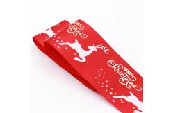 China Single Face Custom Printed Ribbon , Woven Technics Eco Friendly Ribbon supplier