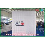 Wedding Photo Booth Hire 2.5 X 2.5 X 2.5m Inflatable Photobooth Cube Shape With Custom Logo for sale