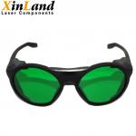 China Eye Protection Glasses Green lense laser protection glasses 650nm Laser Protective Glasses For Plant Grow Light for sale