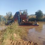 Gold And Diamond Bucket Chain Dredger 120-150m3/H for sale