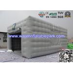 Large Grey Inflatable Cube Tent Temporary Buildings With CE UL certificates