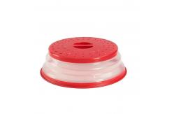 China Kitchen Silicone Mold Tools Multi - Functional Basket Collapsible Microwave Oven Cover supplier