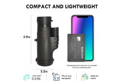 China 10x42 Long Range Monocular Telescope With Night Vision supplier