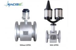 China Sewage Battery Power Supply Electromagnetic Flow Meter With GPRS Function supplier