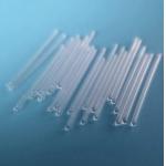 Polished Quartz Glass Tube With One End Sealed Clear And Transparent Material