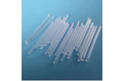 China Polished Quartz Glass Tube With One End Sealed Clear And Transparent Material supplier