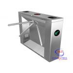 Fingerprint ESD Barcode ID / IC Card Access Control Rfid Tripod Turnstile for Subway Station for sale