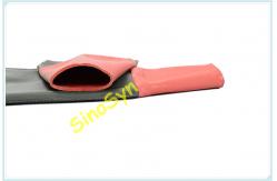China FQS0107 Knitted Fabric PVC Lengthened Leather Cuffs Water-proof Arm Sleeves Working Safty Protective Dust proof Forearm supplier