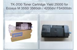 China Replacement Kyocera Toner Cartridges Part Number TK-3130 For OEM Cartridge supplier