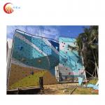Boulder Rock Outdoor Climbing Wall Security High Performance For Playground for sale