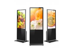 China 49Inch Interactive Touch Screen Kiosk Signage 1080P Android Floor Standing supplier