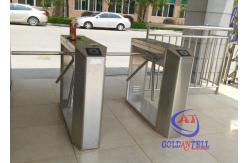 China Full automatic rotating gate tripodHalf Height Turnstiles in universal remote control supplier
