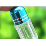Cylinder 11mm Capsule Packaging Bottles With Metal Cap for sale