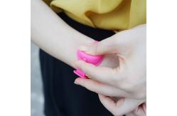 China Reusable 10ml Silicone Hand Sanitizer Bracelet supplier