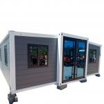 Grande Luxury Prefabricated Houses 40ft 3 In 1 Folding Mobile Homes Modular for sale