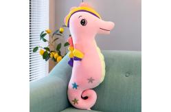 China ODM PP Cotton Filled Cartoon Seahorse Stuffed Toy supplier