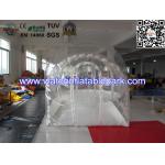 Custom Printed Inflatable Bubble Tent , Waterppol Inflatable Spleeping Tent