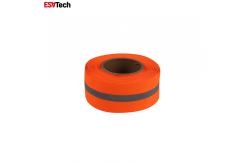 China Highlight Sewing Reflective Webbing Red Fashsion For Making Safety Outwear Bags Hat supplier