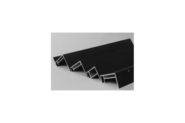 Black Anodized Aluminum Solar Panel Frame For Roof and Ground