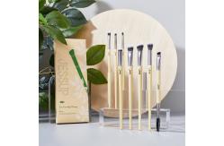 China Jessup 8pcs Premium Synthetic Angled Concealer Blending Eyeshadow Duo Eyebrow Makeup Brushes T328 supplier