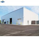 Heavy / Light Steel Structures Prefabricated Warehouse For Large Scale Storage With H Steel for sale