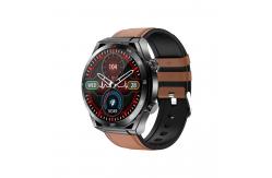 China ET450 SmartWatch Blood Press Oxygen Temperature Health Monitoring ECG PPG Smart Watch supplier