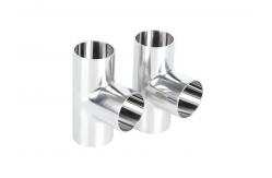 China 9000lbs Seamless Pipe Butt Weld Equal Tee Fittings For Petroleum Application supplier