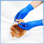 Navy Blue 7mil 8mil Nitrile Gloves Heavy Duty Hand Protection Gloves for sale