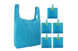 China Promotional RPET Polyester Foldaway Shopping Bag Collapsible Reusable supplier