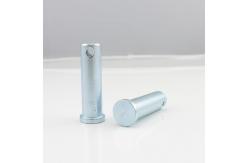 China Carbon Steel Flat / Round Head Clevis Pin With Grooved Ends supplier