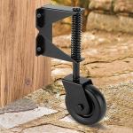 Spring Loaded Gate Caster Wheel Heavy Duty Gate Wheel Gate Fence Support or Wooden Gate for sale